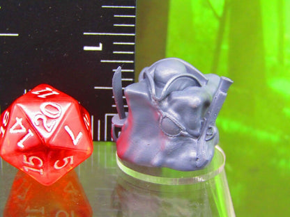 Mini Gelatinous Pirate Cube Jelly Monster Mini Miniature Figure 3D Printed Model