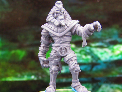 Mummy Pharaoh C Mini Miniature Model Character Figure 28mm/32mm Scale