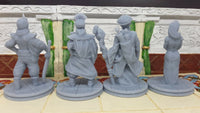 
              Arabian King, Chancellor, Prince & Princess Mini Figure 28-32MM Resin 3D Printed
            
