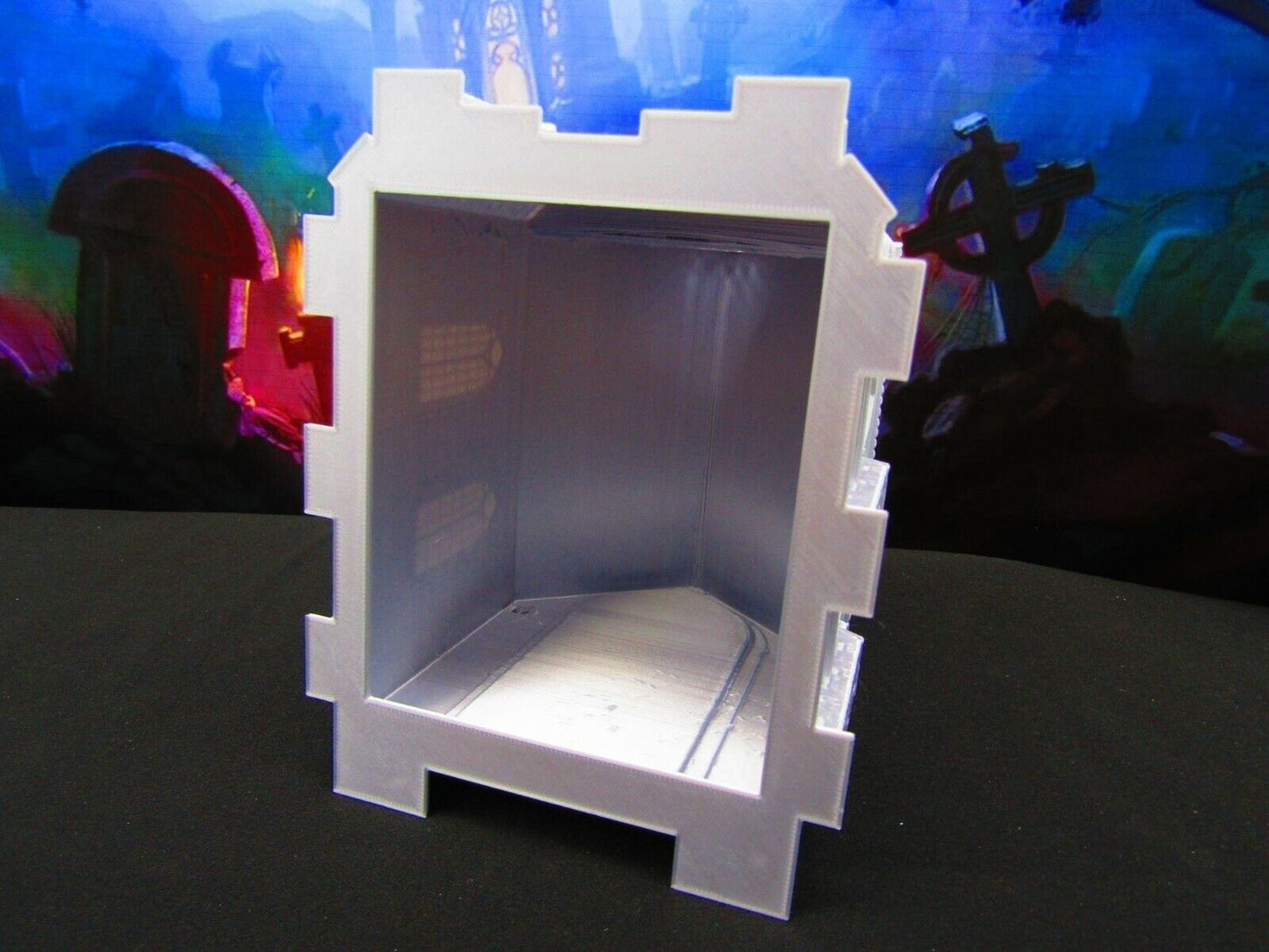 Creepy Gothic Church for Graveyard / Cemetary Scatter Terrain Scenery 3D Print