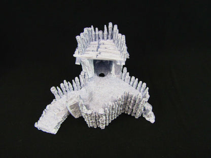 Goblin Hideout Watchtower w/ Underground Burrow Hideout Scatter Terrain Scenery