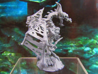 
              Bone Dragon Undead Skeleton Mini Miniature Figure 3D Printed Model 28/32mm Scale
            