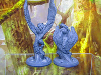 
              Bird Faced Harpy Pair Mini Miniature Figure 3D Printed Model 28/32mm Scale
            
