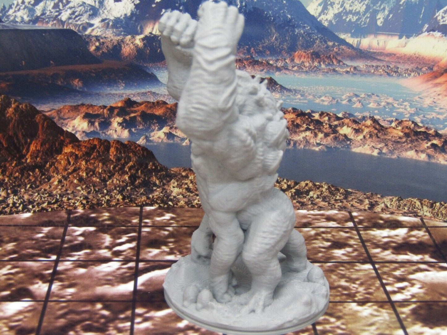 Alien Ape Gorilla 4 Armed Mutant Monster Encounter Mini Miniature Figure
