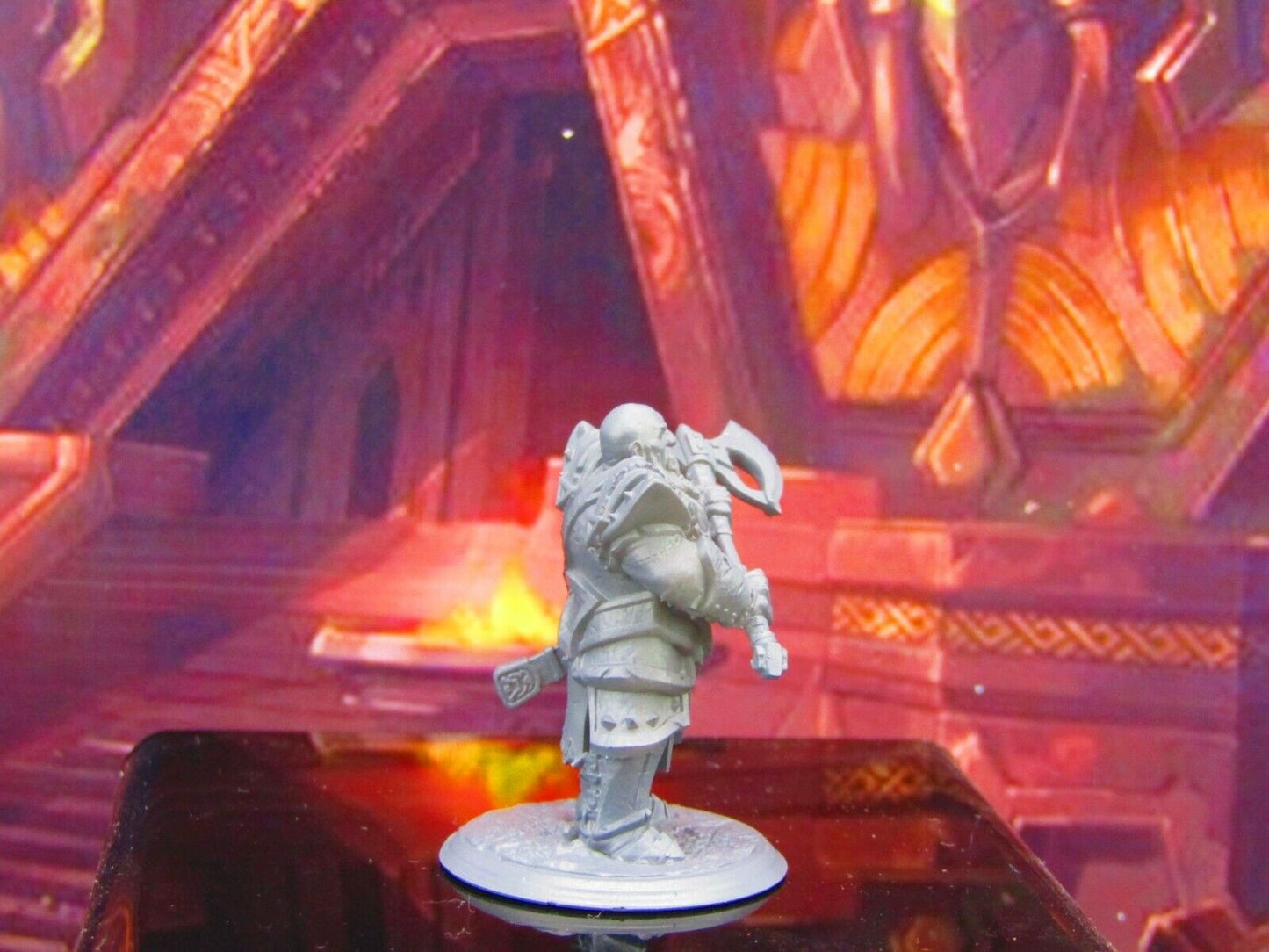 Dueragar Gray Dwarf Fighter Mini Miniature Model Character Figure