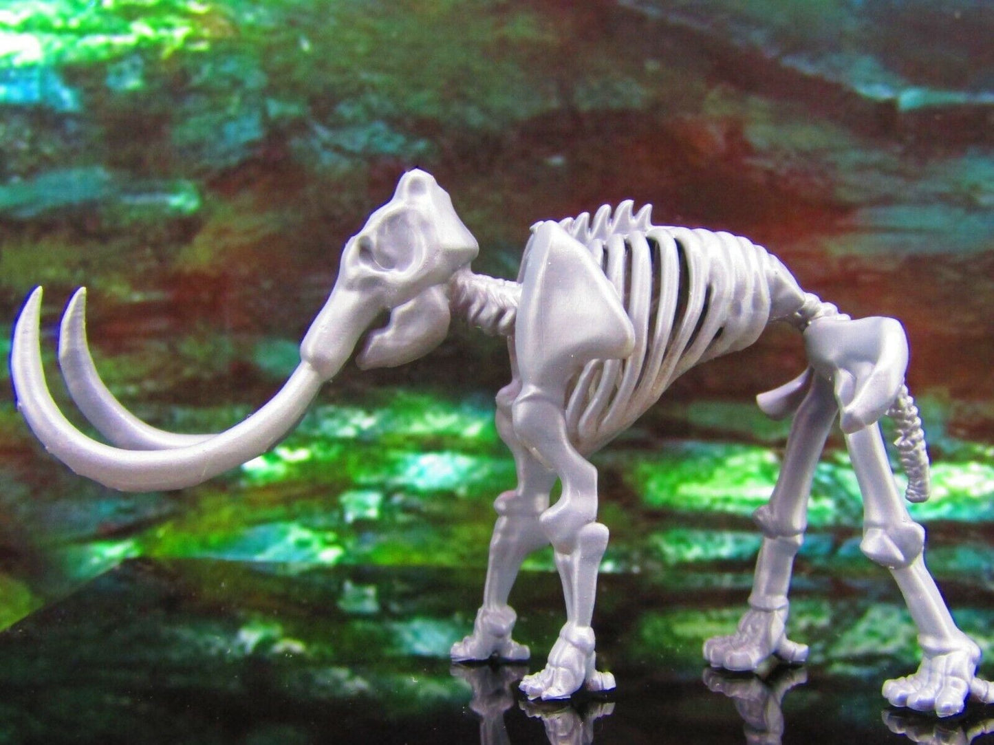 Mammoth Undead Elephant Skeleton B Mini Miniature Model Character Figure