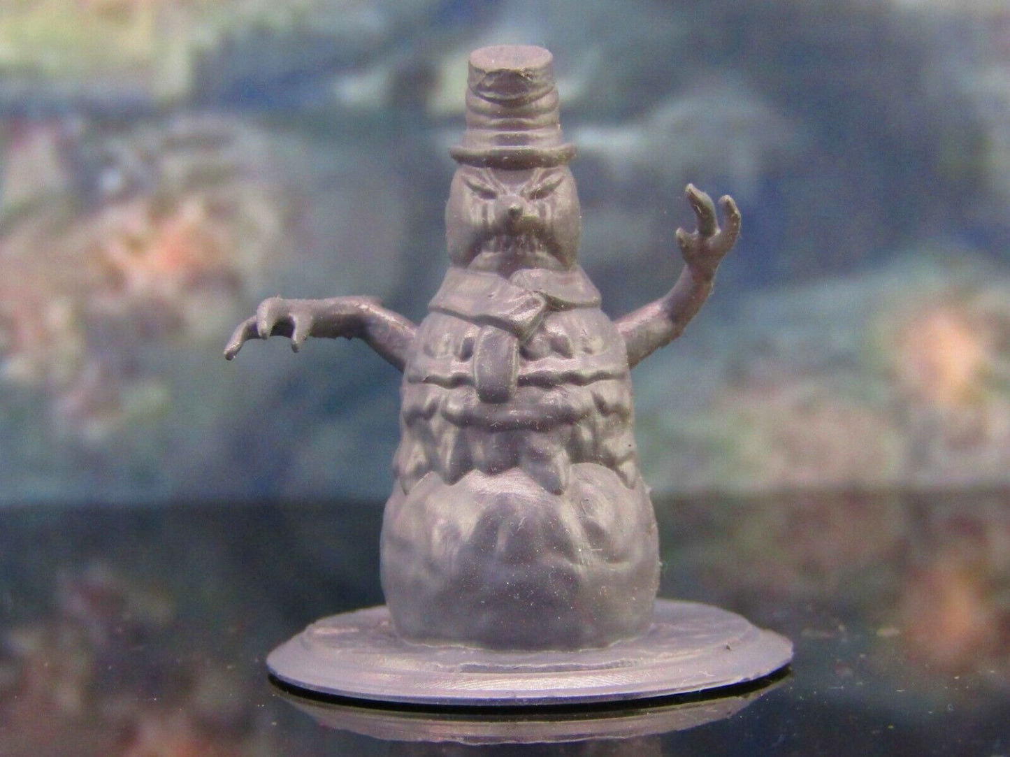 Evil Snowman Mimic Monster Mini Miniature Model Character Figure 28mm/32mm Scale