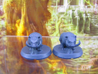 
              Pair of Wild Boar Mini Miniatures 3D Printed Resin Model Figure 28/32mm Scale
            