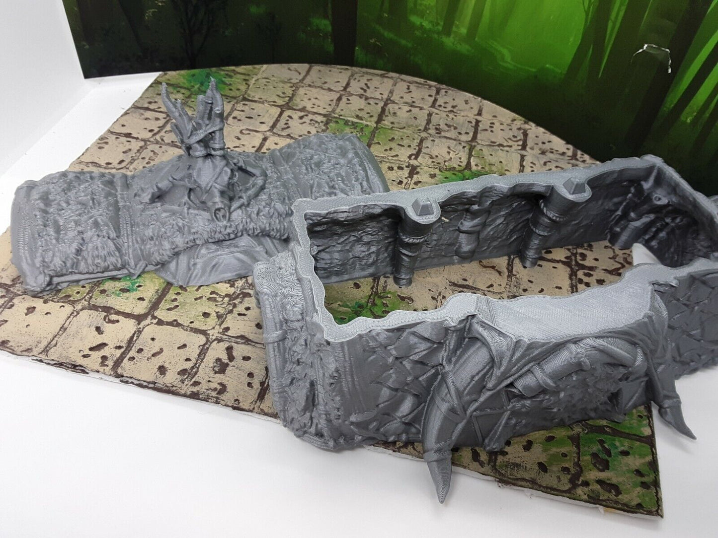 Barbarian Large Hut Scenery Terrain Miniature Mini Model Dungeons & Dragons D&D