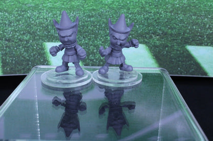 2pc Puppet Blitzers Mini Miniature Player Tabletop Blood Fantasy Football Bowl