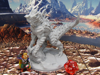 Apex Predator Reptilian Beast Monster Encounter Mini Miniature Figure 3D Printed