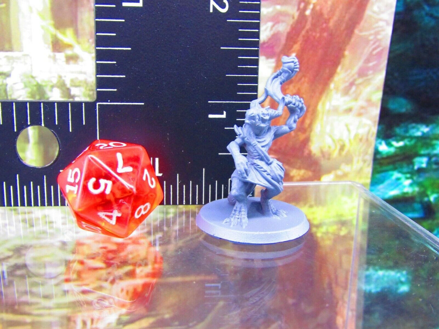 4pc Kobold Set Mini Miniatures 3D Printed Resin Model Figure 28/32mm Scale RPG