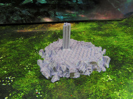 Ancient Building Ruins Foundation 2 Scatter Terrain Scenery Mini Miniature Model