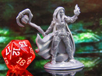 
              Female Necromancer A Mini Miniature Model Character Figure 28mm/32mm Scale
            