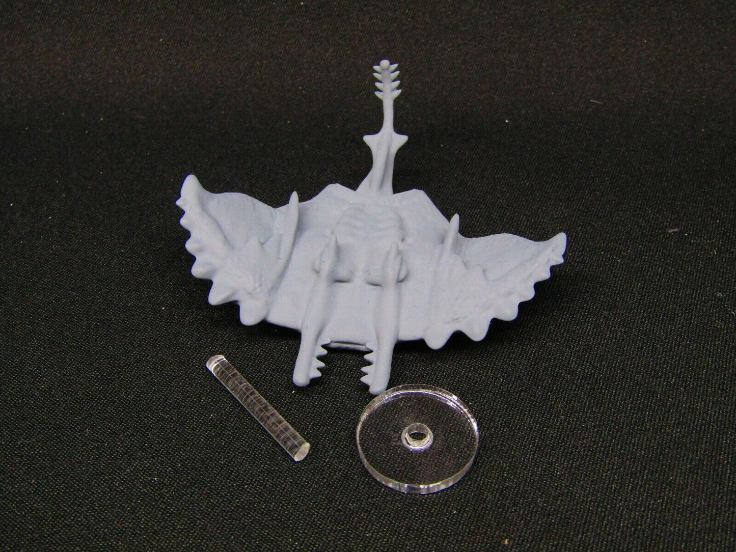 Large Underwater Stingray / Manta Ray With Rod & Stand Mini Miniature 3D Printed