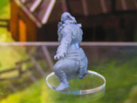 
              Monk Fighter Pose A Mini Miniature Figure 3D Printed Model 28/32mm Scale RPG
            