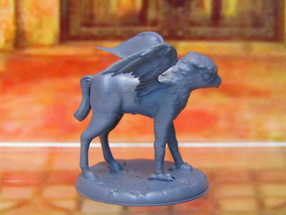 Baby Hippogriff Monster Beast Companion Mini Miniatures 3D Printed Model 28/32mm