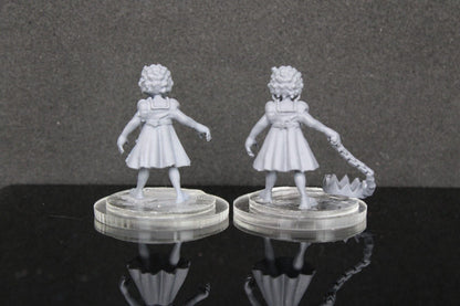 2pc Goldilocks W & WO Weapons Mini Miniature RPG Tabletop Gaming Wargaming D&D