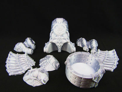 Mind Horror Sacrificial Pit Pool Scatter Terrain Scenery 3D Printed Mini