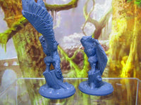 
              Bird Faced Harpy Pair Mini Miniature Figure 3D Printed Model 28/32mm Scale
            
