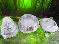 
              2 Floor Modular Celtic Farm House Scatter Terrain Scenery Mini Miniature Model
            