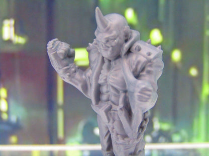 Alien Space Gang Bully Street Thug Mini Miniature Figure 3D Printed Model Sci Fi
