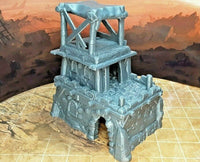 
              4 Piece 3 Floor Modular Desert Lookout Watchtower Scatter Terrain Scenery
            