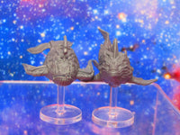 
              Space Whales Pair Creatures of the Cosmos Starfinder Fleet Scale Starship Mini
            