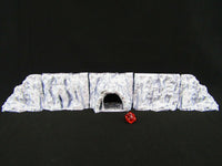 
              5pc Cave Entrance Modular Cliff Scatter Terrain Scenery 3D Printed Mini
            