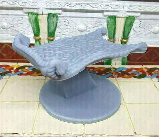 Flying Carpet Rug Mini Miniature Figure Dungeons & Dragons D&D 3D Printed Resin