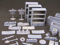 
              Merchant Weapon Trader Equipment Shop Items Scatter Terrain Props Scenery 3D
            