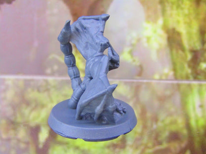 Crouching Imp Demon Mini Miniatures 3D Printed Resin Model Figure 28/32mm Scale