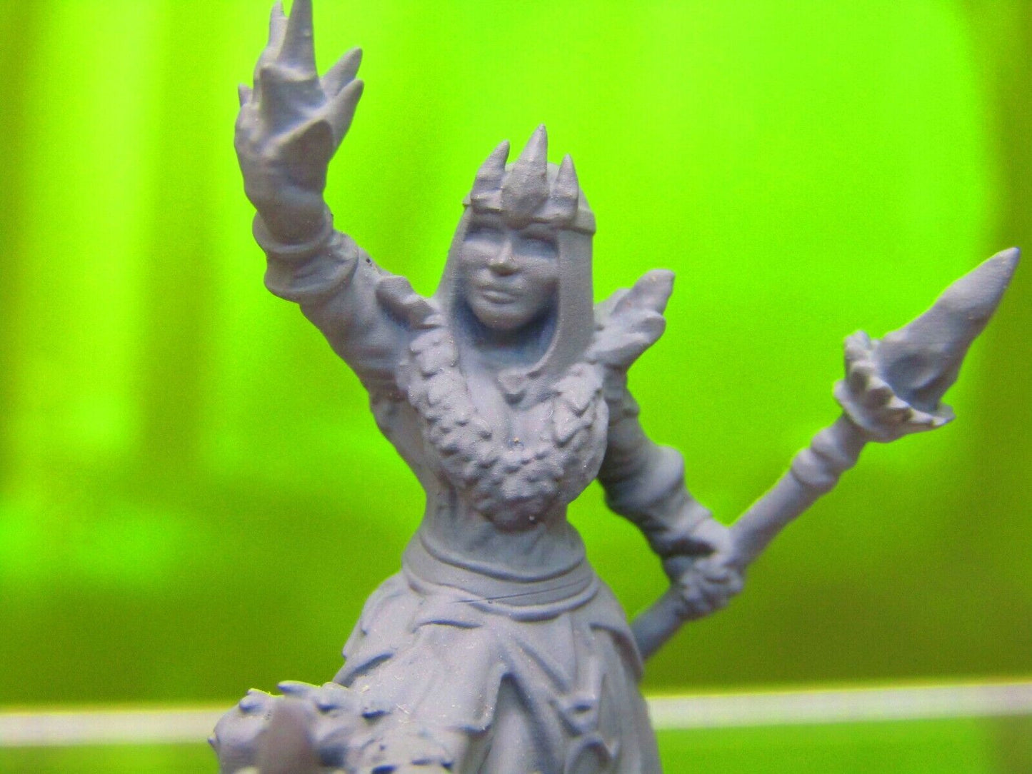 Good Witch Sorceress Female Wizard Enchantress Mini Miniature 3D Printed Model