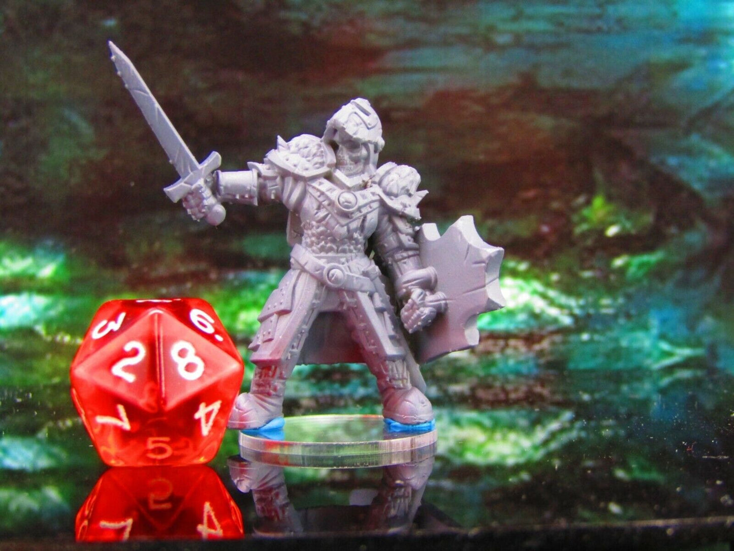 Undead Skeleton Rogue Soldier Mercenary E Mini Miniature Model Character Figure