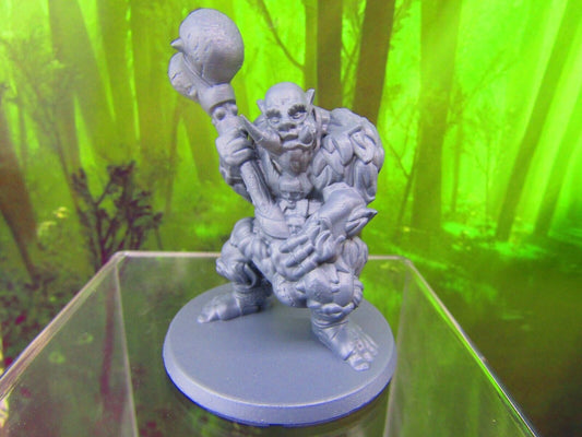 Large Male Troll Mini Miniatures 3D Printed Resin Model Figure 28/32mm Scale RPG