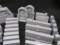 
              60pc DungeonSticks Sci Fi Map Building Wall Tile Set Scenery Terrain 3D Printed
            