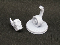 
              Wheeled Recon Bot Camera Droid Mini Miniature 3D Printed Figure Model
            