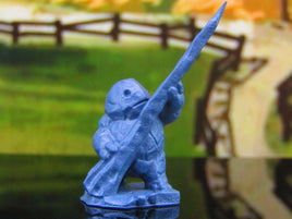 Clod Pikeman Earth Elemental Dirt Folk Mini Miniature Model Character Figure