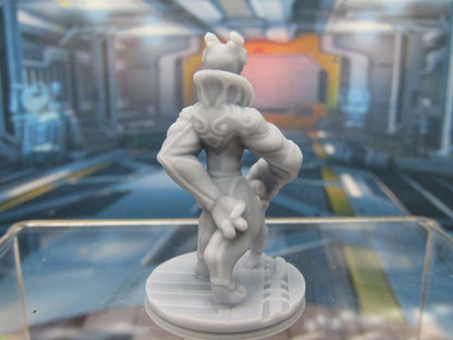 Elder Alien Leader Mini Miniature Scatter Terrain Scenery 3D Printed Model