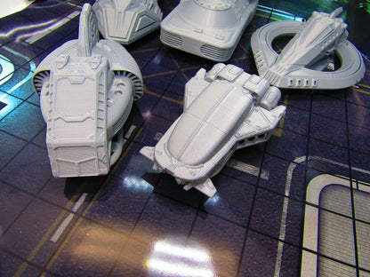 5pc Hover Car Set Lot