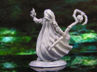 
              Female Necromancer A Mini Miniature Model Character Figure 28mm/32mm Scale
            