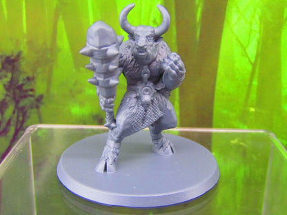 Minotaur Monster Mini Miniatures 3D Printed Resin Model Figure 28/32mm Scale RPG