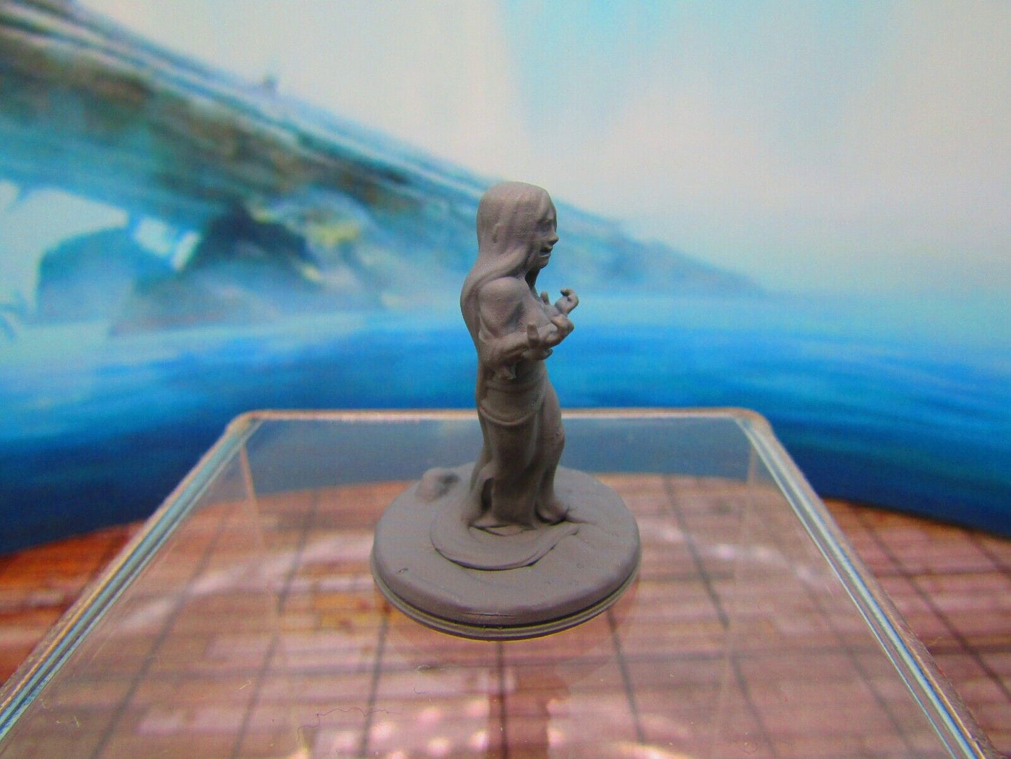 Drowned Sea Witch Siren Wight Ghost Mini Miniature 3D Printed Model 28/32mm