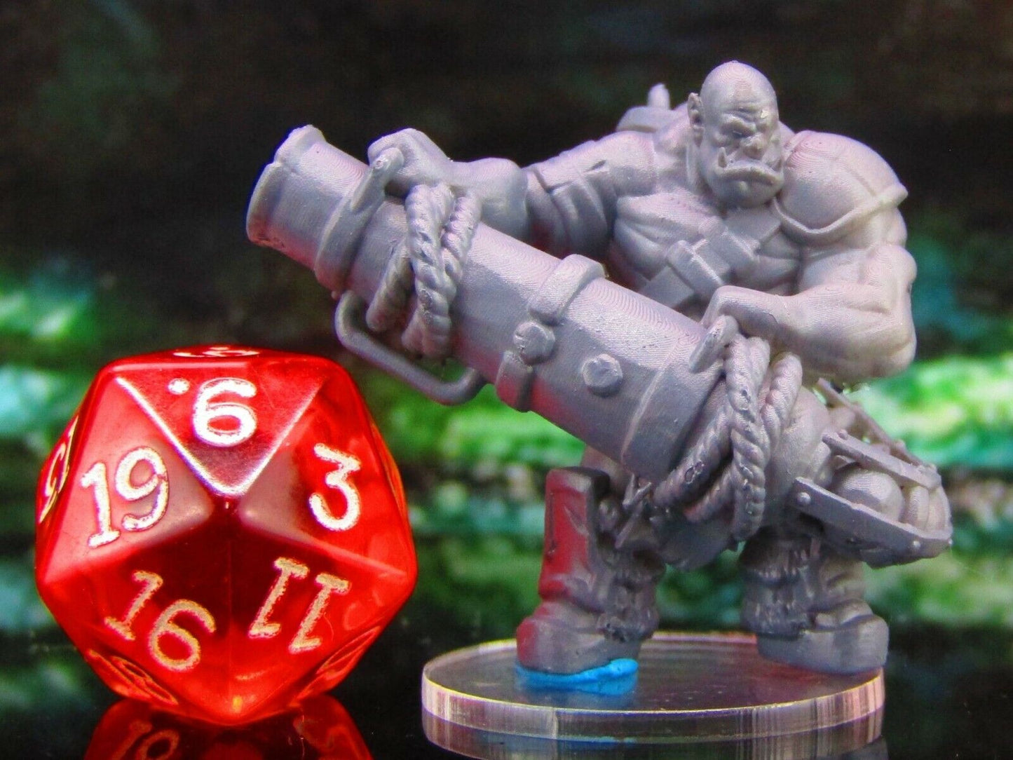 Orc Pirate Canoneer Canon Baller A Mini Miniature Model Character Figure