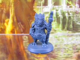 Bullywug Shaman Frogman Mini Miniatures 3D Printed Resin Model Figure 28/32mm