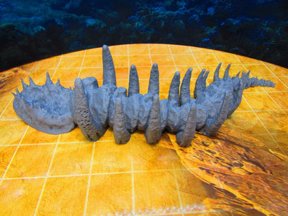 Sea Monster / Dragon Spine and Ribcage Bones Scenery Scatter Terrain Props