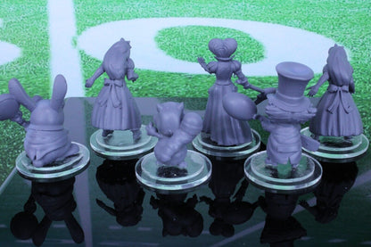 Alice Wonderland Team Mini Miniature Player Tabletop Blood Fantasy Football Bowl