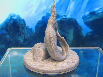 Hippocampus Sea Horse Monster Mini Miniature 3D Printed Figure Model 28/32mm