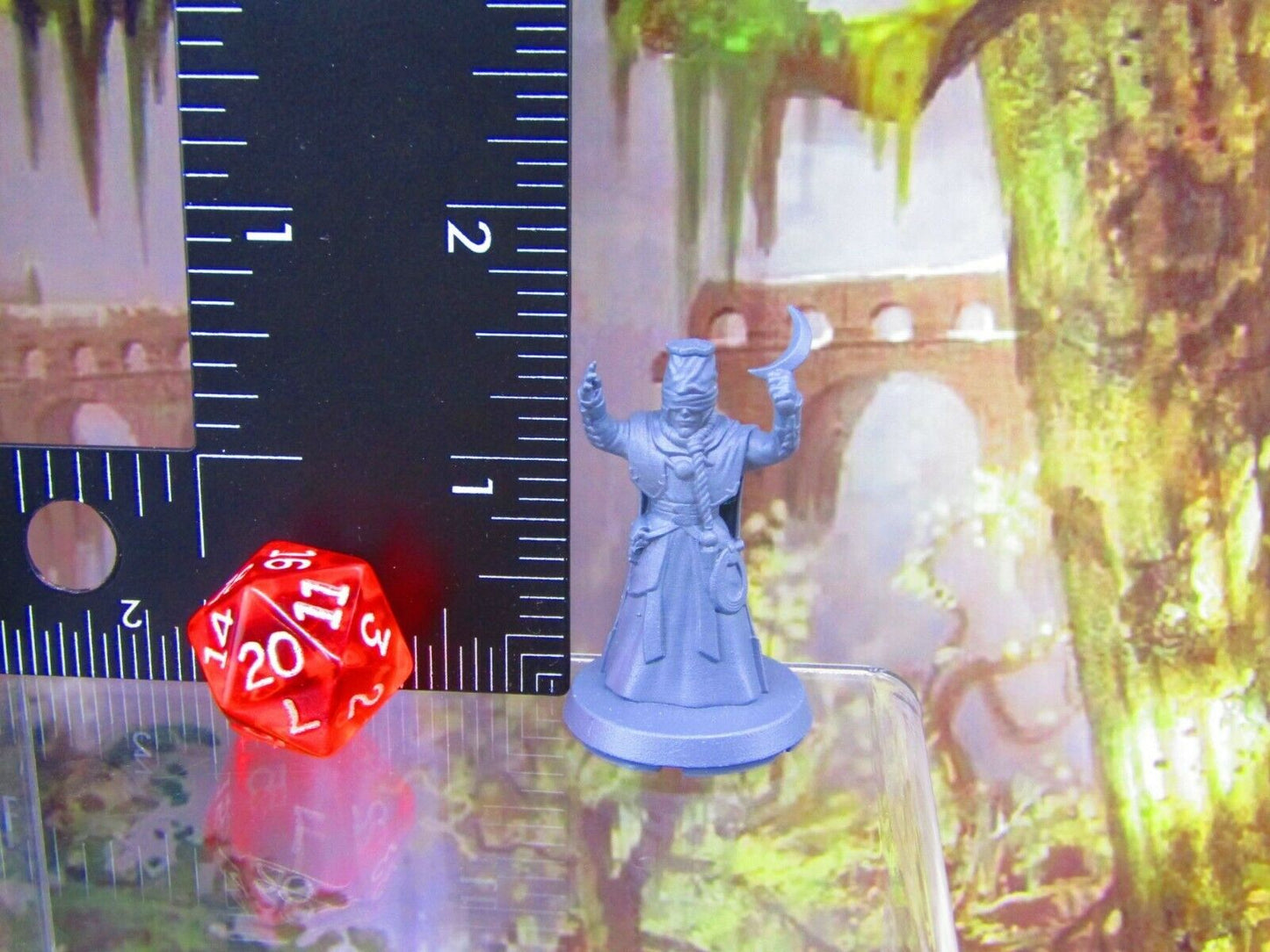 Blindfolded Cultist Zealot Mini Miniatures 3D Printed Resin Model Figure 28/32mm