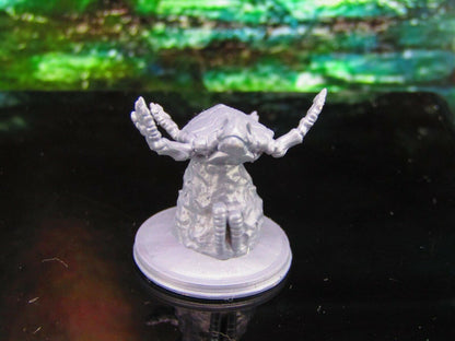 Undead Underwater Skeleton Sea Turtle Pose B Mini Miniature Model Character